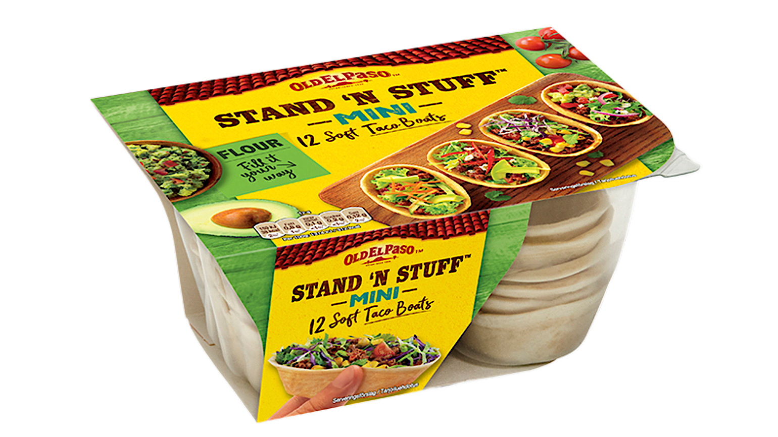 Stand ´N Stuff™ Mini Soft Taco Boats